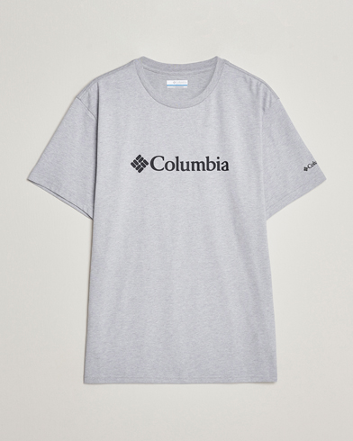 Herr | Columbia | Columbia | Organic Cotton Basic Logo T-Shirt Grey Heather