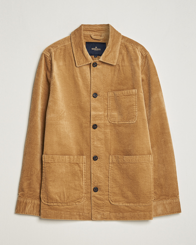Herr | Overshirts | Morris | Pennon Shirt Jacket Camel