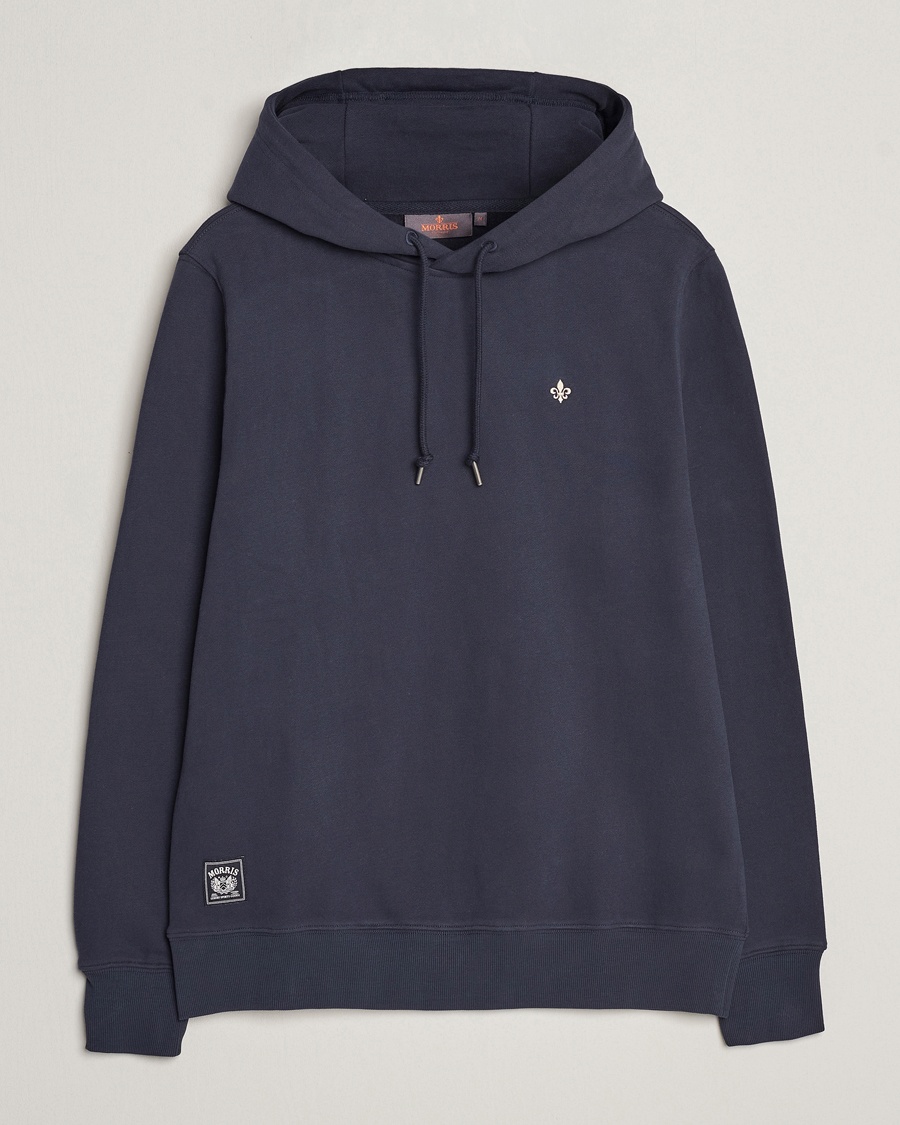 Herr | Huvtröjor | Morris | Brandon Lily Hoodie Old Blue