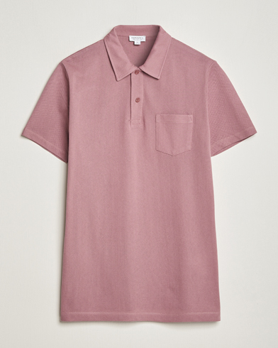 Herr |  | Sunspel | Riviera Polo Shirt Vintage Pink