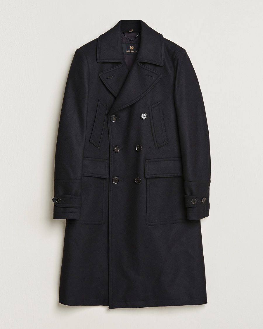 Herr | Belstaff | Belstaff | Milford Wool Coat Black