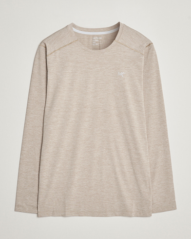 Herr | Långärmade t-shirts | Arc'teryx | Cormac Long Sleeve T-Shirt Smoke Bluff Heather