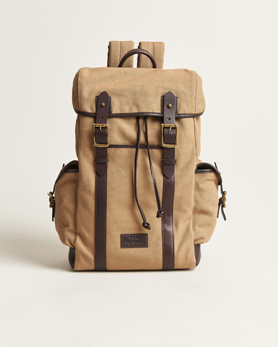 Herr | Väskor | Polo Ralph Lauren | Canvas Backpack Tan