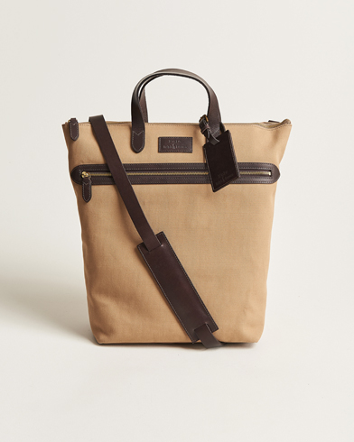 Herr |  | Polo Ralph Lauren | Canvas Tote Bag  Tan/Dark Brown