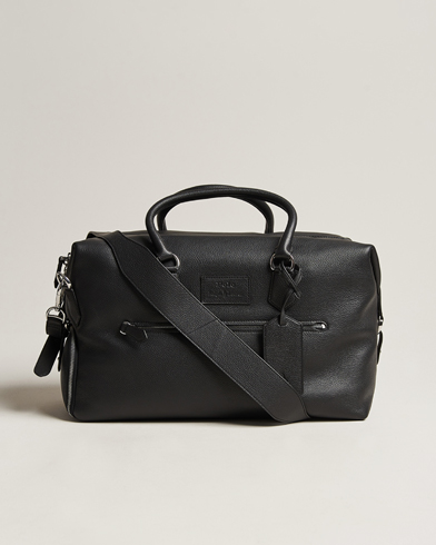 Herr | Väskor | Polo Ralph Lauren | Pebbled Leather Dufflebag Black