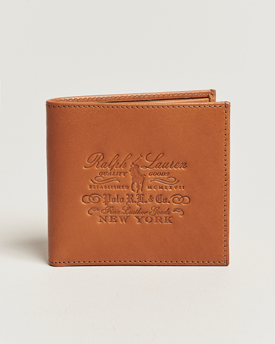 Herr | Vanliga plånböcker | Polo Ralph Lauren | Leather Billfold Wallet Tan