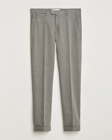 Herr | Chinos | Briglia 1949 | Slim Fit Cotton Stretch Chino Grey
