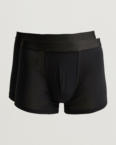 Herr | Underkläder | Zegna | 2-Pack Stretch Cotton Boxers Black