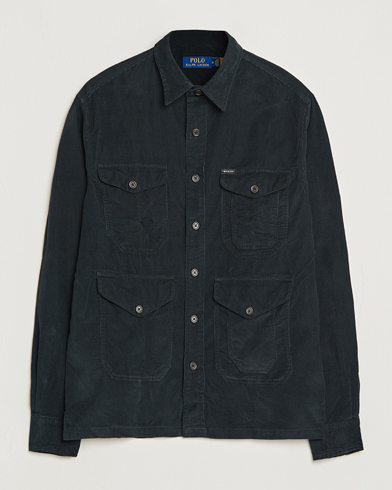Herr | Skjortjackor | Polo Ralph Lauren | Corduroy Pocket Overshirt Black