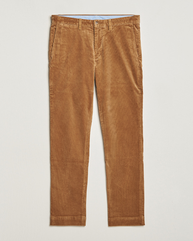 Herr | Manchesterbyxor | Polo Ralph Lauren | Bedford Slim Fit Corduroy Trousers Golden Brown