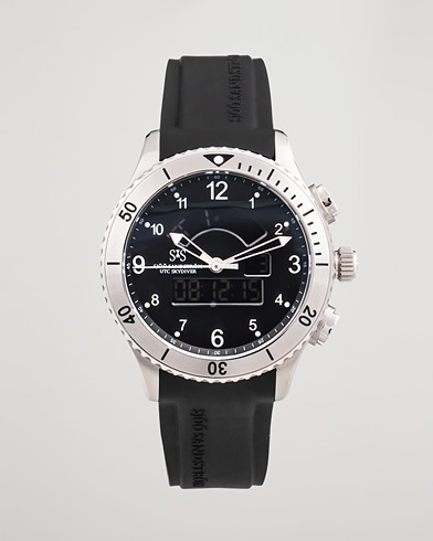 Herr | Pre-Owned & Vintage Watches | Sjöö Sandström Pre-Owned | UTC Skydiver 017401 Steel Black