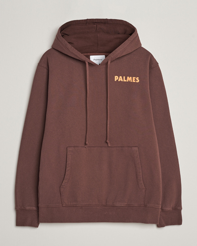 Herr | Palmes | Palmes | Bloody Hooded Sweatshirt Brown