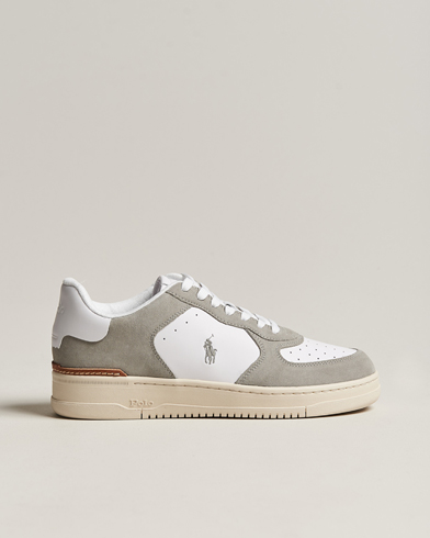 Herr | Vita sneakers | Polo Ralph Lauren | Masters Court Suede Sneaker Grey/White