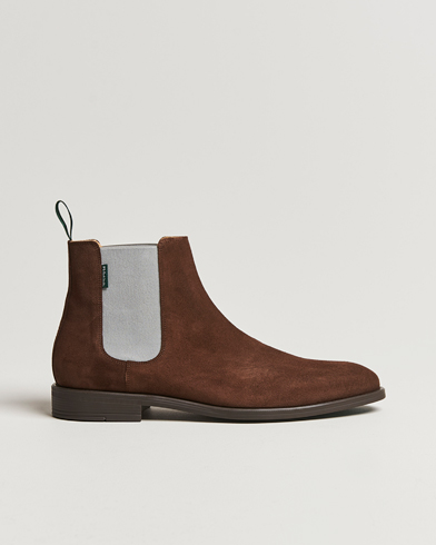 Herr | Chelsea Boots | PS Paul Smith | Cedric Suede Chelsea Boot Chocolate