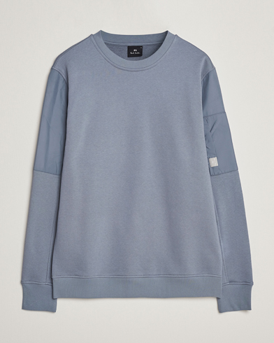 Herr | Sweatshirts | PS Paul Smith | Organic Cotton Sweatshirt Washed Blue