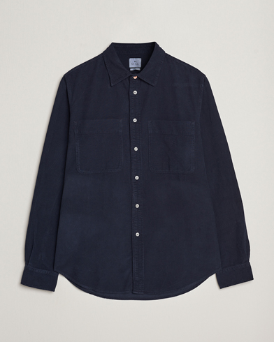 Herr | Skjortor | PS Paul Smith | Cotton Pocket Casual Shirt Navy