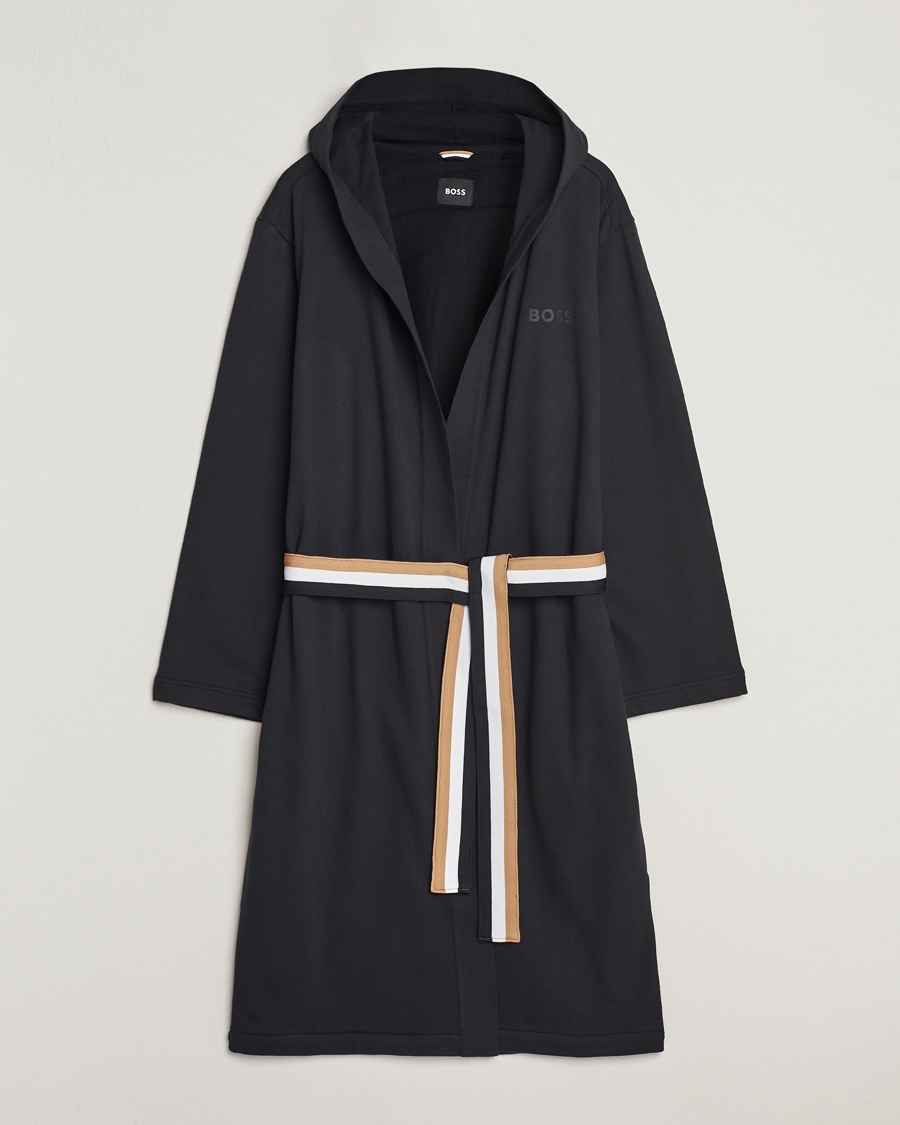 Herr | | BOSS BLACK | Iconic Terry Robe Black