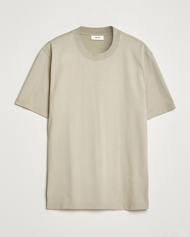 Herr | Kortärmade t-shirts | NN07 | Adam Pima Crew Neck T-Shirt Fog