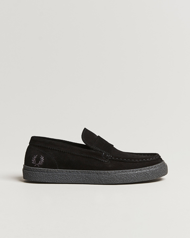 Herr | Loafers | Fred Perry | Dawson Suede Loafer Black
