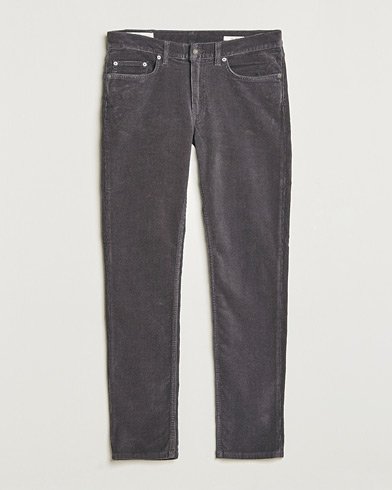 Herr | GANT | GANT | Cord 5-Pocket Jeans Antracite