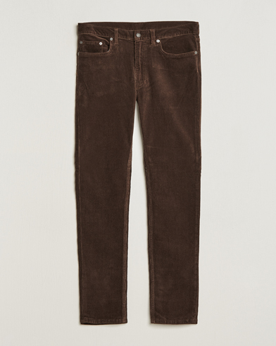Herr | Manchesterbyxor | GANT | Cord 5-Pocket Jeans Rich Brown