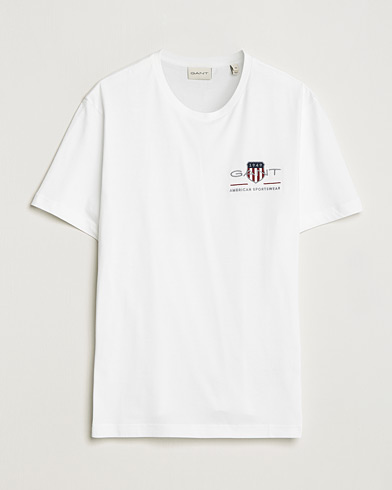 Herr | 20% rea | GANT | Archive Shield Small Logo T-Shirt White