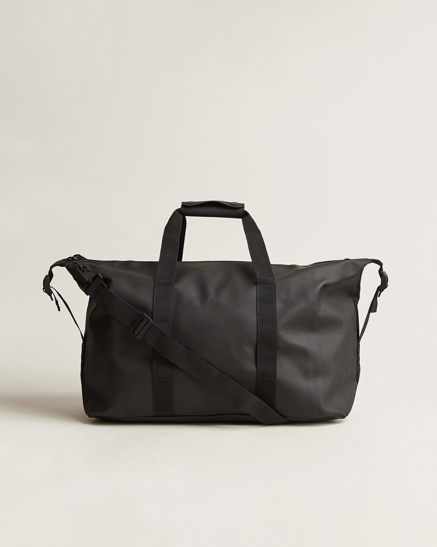 RAINS Hilo Weekendbag Black – Svart