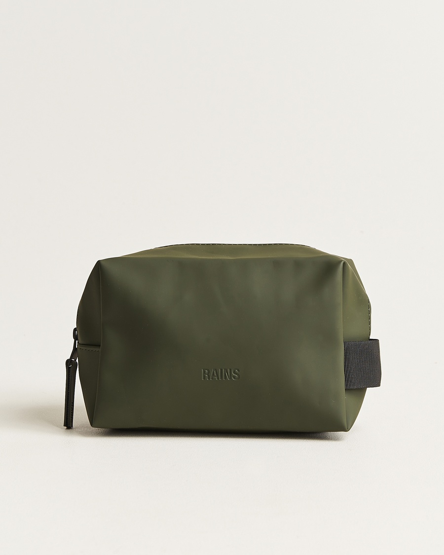 RAINS Washbag Small Green – Grön