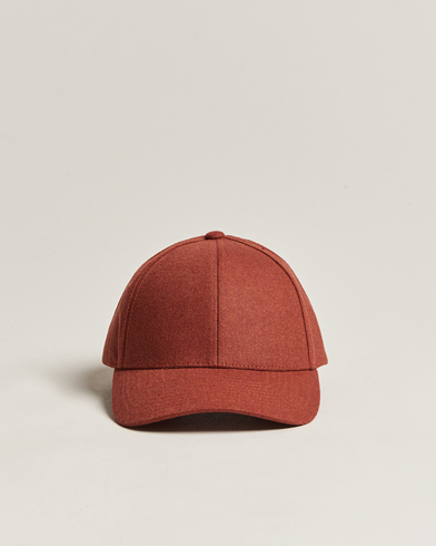 Herr | Kepsar | Varsity Headwear | Flannel Baseball Cap Coppo Orange