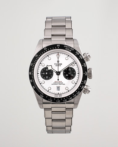 Begagnad | Pre-Owned & Vintage Watches | Tudor Pre-Owned | Black Bay Chrono M79360N-0002 Steel Panda Steel White