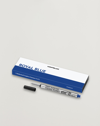 Herr | Pennor | Montblanc | 1 Rollerball M Capless System Refill Royal Blue