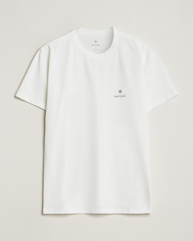 Herr | Snow Peak | Snow Peak | Logo T-Shirt White