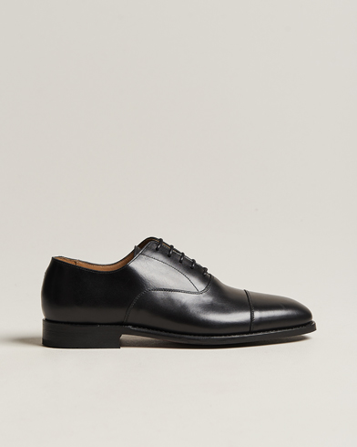 Herr | Handgjorda skor | Myrqvist | Äppelviken Oxford Black Calf