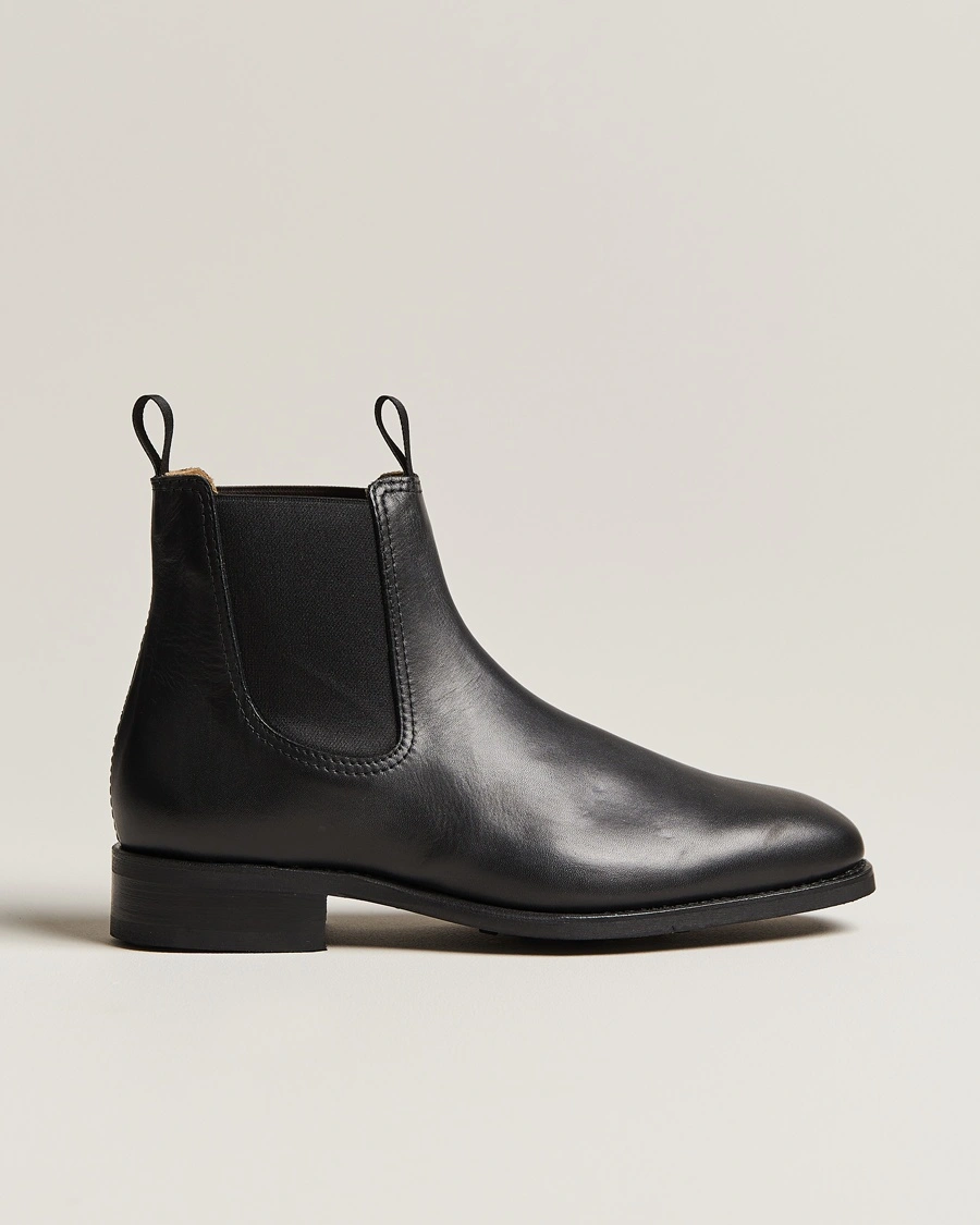 Herr | Svarta kängor | Myrqvist | Granhult Chelsea Boot Black Calf