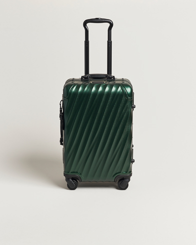 Herr | Resväskor | TUMI | International Carry-on Aluminum Trolley Texture Green