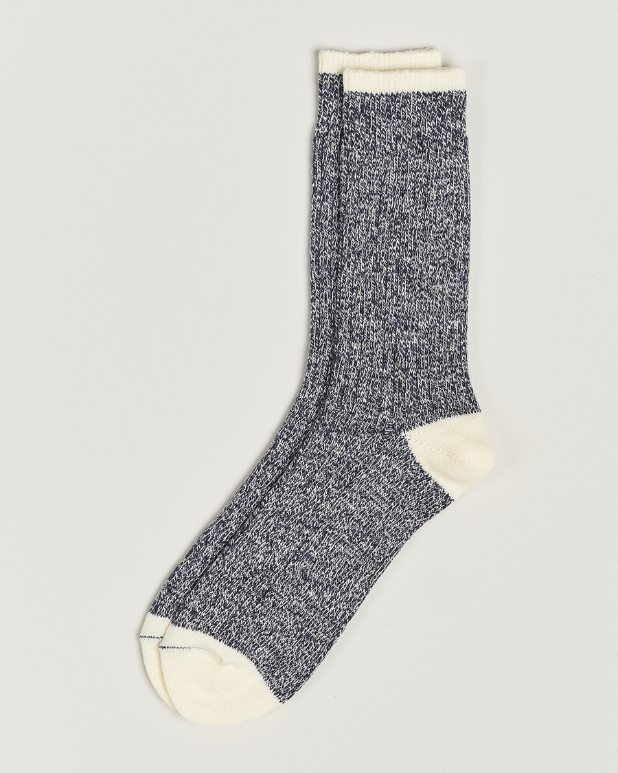 Herr | BEAMS PLUS | BEAMS PLUS | Rag Socks Navy