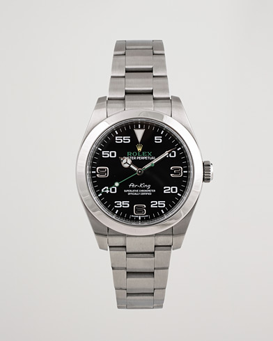 Herr | Pre-Owned & Vintage Watches | Rolex Pre-Owned | Air-King Steel Black 116900