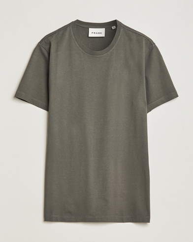 Herr | T-Shirts | FRAME | Logo T-Shirt Charcoal Grey