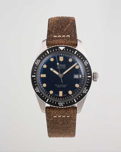 Herr | Pre-Owned & Vintage Watches | Oris Pre-Owned | Divers Sixty-Five Steel Blue