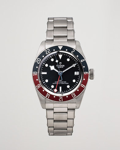 Herr | Pre-Owned & Vintage Watches | Tudor Pre-Owned | Black Bay GMT 79830 RB Steel Black