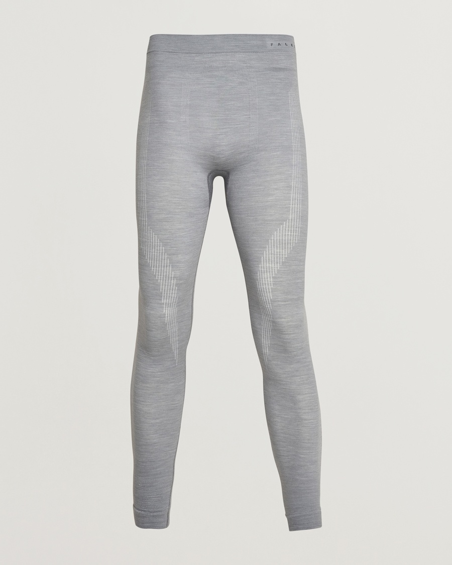 Herr | Kläder | Falke Sport | Falke Wool Tech Tights Grey Heather