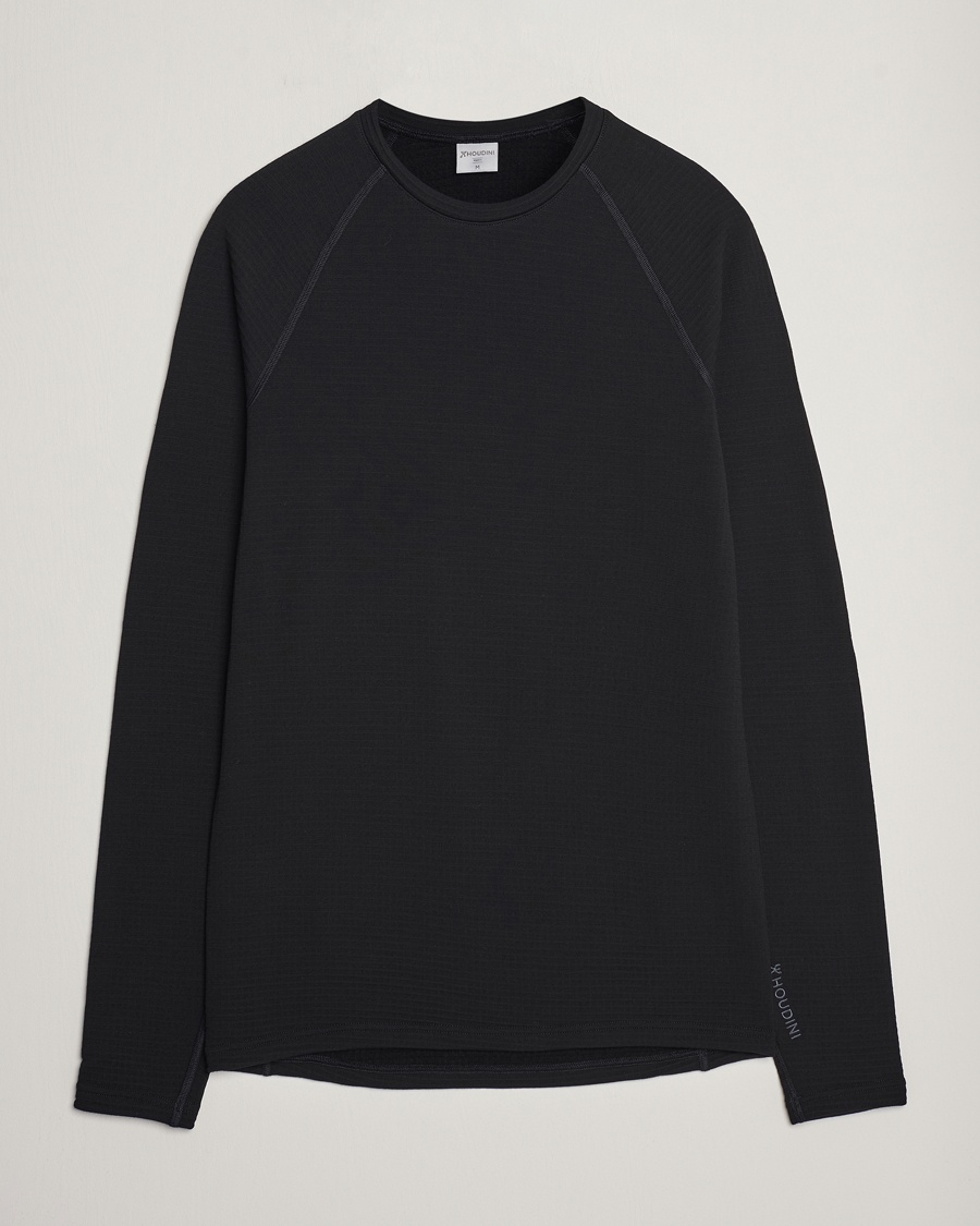 Herr | Houdini | Houdini | Desoli Merino Thermal Crew True Black