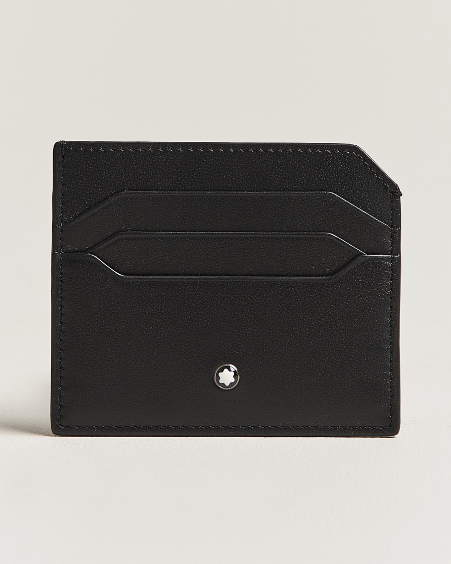 Montblanc Selection Soft Card Holder 6bcc Black – Svart