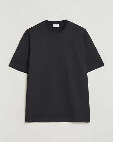 Herr | Kortärmade t-shirts | Filippa K | Heavy Cotton Crew Neck T-Shirt Black