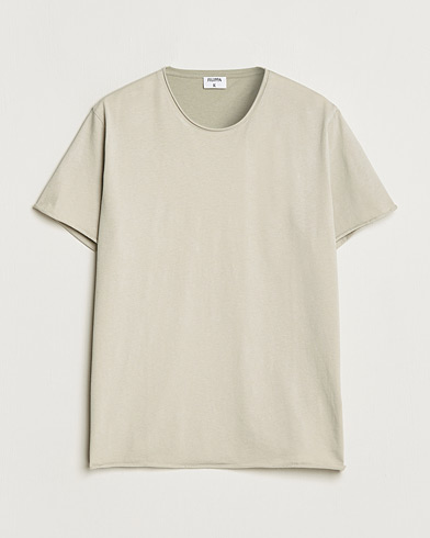 Herr | Kortärmade t-shirts | Filippa K | Roll Neck Crew Neck T-Shirt Light Sage