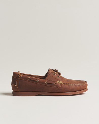 Herr | Seglarskor | Polo Ralph Lauren | Merton Leather Boat Shoe Deep Saddle