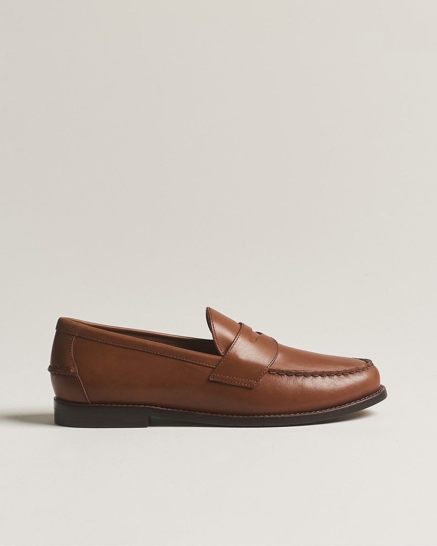 Herr | Kostymskor | Polo Ralph Lauren | Leather Penny Loafer Tan