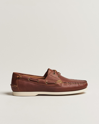  Merton Leather Boat Shoe Tan