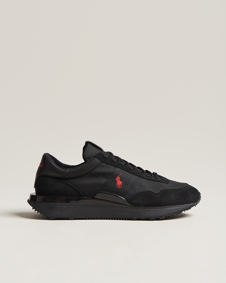 Herr | | Polo Ralph Lauren | Train 89 Running Sneaker Black/Red