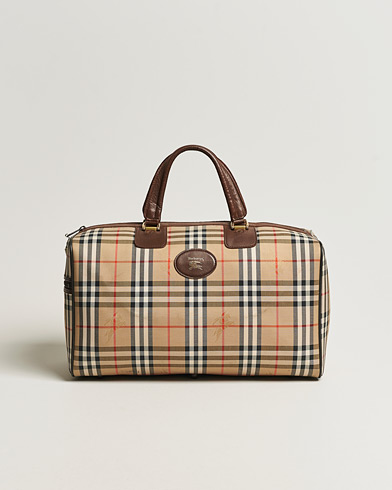 Herr | Pre-owned | Burberry Pre-Owned | Duffle Bag Haymarket Check